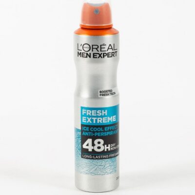 اسپری ضد تعریق مردانه فرش اکستریم لورال Loreal Men Expert Fresh Extreme Deodorant 250Ml