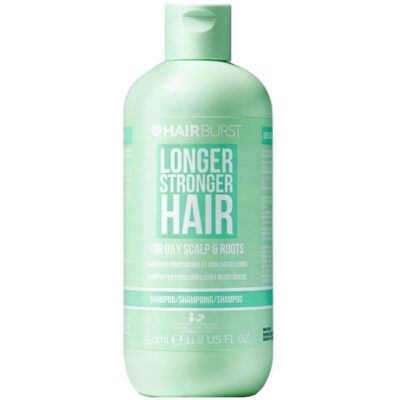 شامپو هیربرست Hairburst سبز ضد چربی، اسکالپ و شوره حجم 350ml