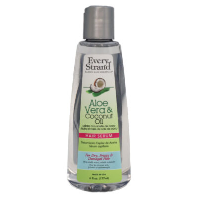 سرم مو آلوئه ورا و روغن نارگیل اوری استرند Every Strand Aloe Vera Coconut Oil Hair Serum 177Ml