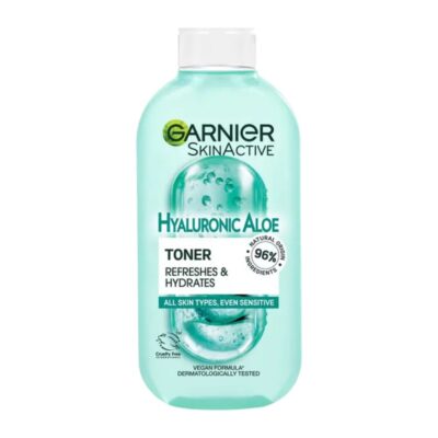 تونر گارنیه Garnier سری Skin Active مدل Hyaluronic Aloe حجم 200 میل