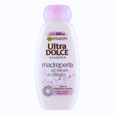 شامپو گارنیر سری ULTRA DOLCE مدل عصاره شکوفه گیلاس و مروارید(300 میل)