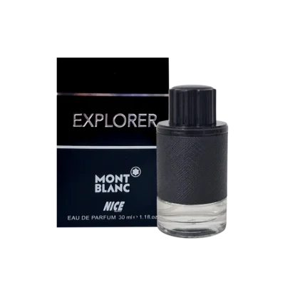 ادوپرفیوم مردانه نایس Nice مدل مونت بلنک اکسپلورر Mont Blanc Explorer حجم 30 میل