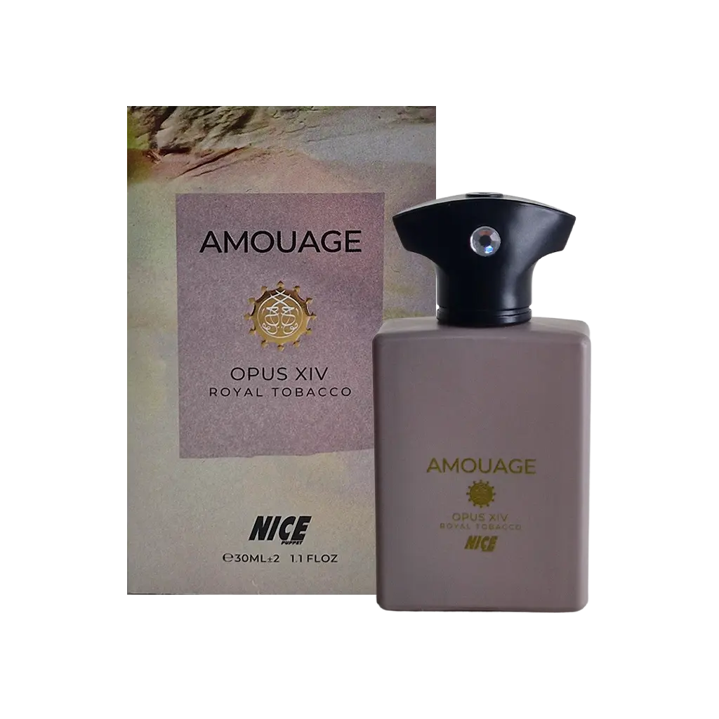 نایس-Nice-مدل-آمواج-اوپوس-14-رویال-توباکو-Amouage-Opus-XIV-Royal-Tobacco-حجم-30-میلی-لیتر-طرح-مارک.webp