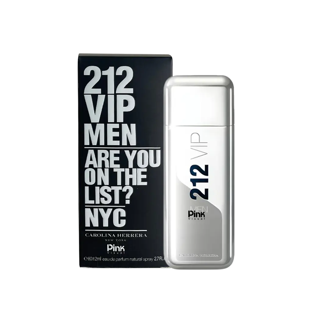 پینک-ویژوآل-Pink-مدل-۲۱۲-وی-آی-پی-مردانه-Carolina-Herrera-212-VIP-Men-حجم-100-میلی-لیتر-طرح-مارک.webp